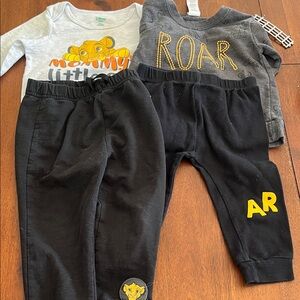Disney Black Kids Joggers lion king  Character Accents